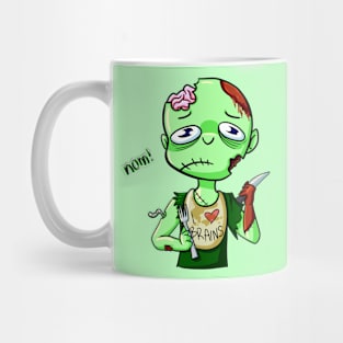 NOM NOM ZOMBIE Mug